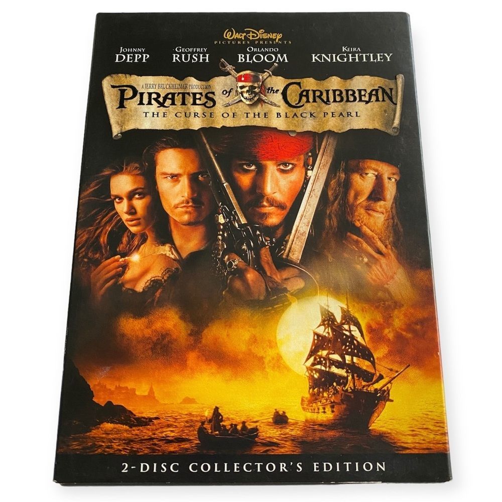 Pirates of the Caribbean Curse of the Black Pearl DVD